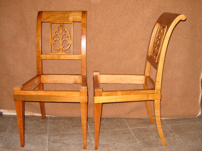 Biedermeier Stühle im Nachbau